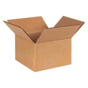 The Packaging Wholesalers 6 x 6 x 4 Cardboard Corrugated Boxes BS060604